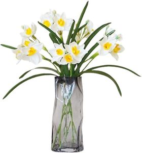 Bonsái de Narcisos Artificiales Hechos a Mano, de Aspecto Natural, para Decoración de Paredes, para Navidad, Graduación, Día de San Valentín - Product Image 1