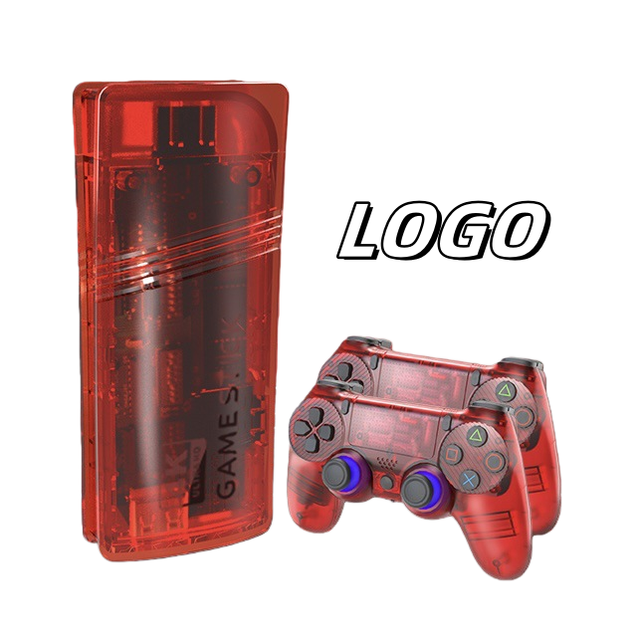 X323-1 GS5 Mini Integrated Console Retro 4K Simulator Home TV Game Console Two-person Joystick Controller Wireless BT