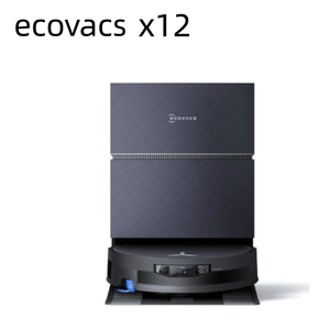 หุ่นยนต์ดูดฝุ่นถูพื้น ECOVACS DEEBOT X12 แบบไร้ถุงเก็บฝุ่น OmniCyclone Dock ระบบดูดฝุ่น 46.6CFM สำหรับพรม พร้อมระบบยกถังเก็บฝุ่น และระบบชาร์จ PowerBoost - Product Image 2