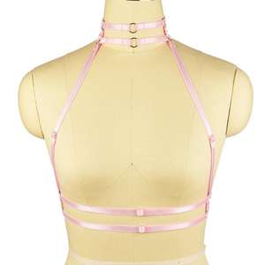 Groothandel Nachtclubfeest Volledige Sexy Foto 'S Meisjes Lingerie Uniform Verleiding Gothic Transparante Lingerie Naakt Sexy - Product Image 6