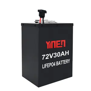 بطارية ليثيوم Lifepo4 72 v 72 v 40ah 50ah لبطارية السيارة الكهربائية ومحركات العشب والمركبات الكهربائية