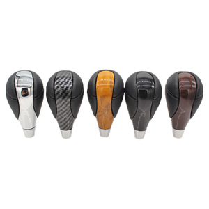 Toyota Lexus 8mm <b>Shift</b> <b>Knob</b> Leather Ergonomic Car Gear <b>Knob</b> Modification Accessory - Product Image 1