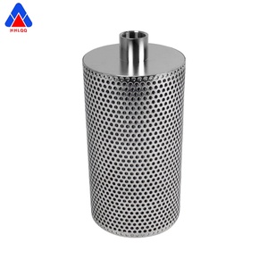 Cartucho de filtro de acero inoxidable 304 con conexión de rosca interna, elemento cilíndrico plisado de 5-20 micras - Product Image 2