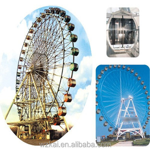 Gran Rueda de la Fortuna Eléctrica Giratoria para Niños y Adultos, Ideal para Parques Temáticos - Product Image 1