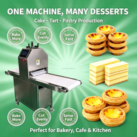 Machine de boulangerie intelligente PLC pour la découpe de pâtes à tartelettes et de bâtonnets de pâte à pâtisserie