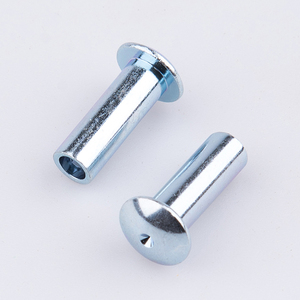 Tùy chỉnh đầu phẳng hình ống bán đinh tán rỗng đồ nội thất hạt Thép không gỉ đinh tán NUT - Product Image 5