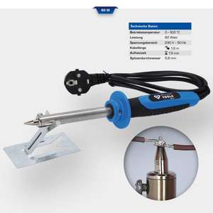 HERRAMIENTAS BRILLANTES-BT124060 Soldador 60 W-SOLDADURA EAN 4042146870655 - Product Image 2