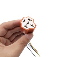 Conectores Impermeables Sellados de 2/3/4/5 Pines Macho y Hembra para Arnés de Cables, Repuestos Automotrices para Toyota, Ford, Nissan