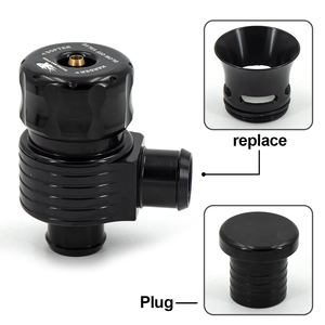 <span class=keywords><strong>Valve</strong></span> de décharge atmosphérique en aluminium automatique universelle 25MM Turbo avec klaxon et tube de prise noire de 25mm pour <span class=keywords><strong>voiture</strong></span> universelle - Product Image 3