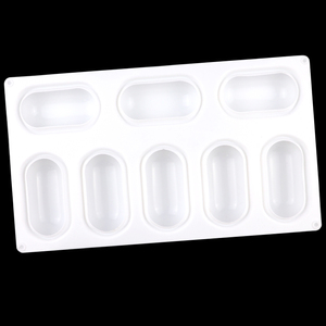 <b>Baking</b> 8 Hole Pill Shape <b>Silicone</b> Cake Mold Hand Make Diy Soap Mold Reused Easy Remold Bpa Free Pudding Mold Candle Decoration - Product Image 4