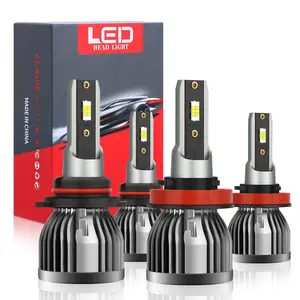 Penjualan laris lampu depan Led mobil Universal H13 Csp3570 lampu sorot Led mobil tahan suhu tinggi 8000lm Super terang 50w lampu depan Led otomatis