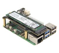 Placa de Desarrollo Raspberry Pi 5 de 8GB PCIe M.2 NVMe con Carcasa Metálica, Enfriador Activo, SSD NVMe de 64GB, Fuente de Alimentación USB C de 27W, Kit Mini PC
