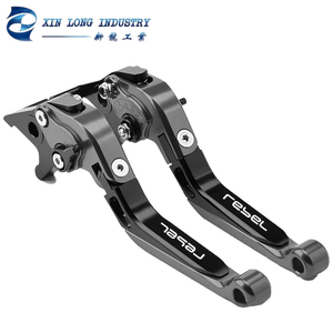 Leviers de frein et d'embrayage pliables et extensibles en aluminium CNC pour Honda CMX 500 CMC 300 Rebel300 <span class=keywords><strong>Rebel500</strong></span> 2017-2024 - Product Image 5