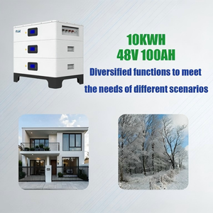แบตเตอรี่โซเดียมไอออนสำหรับเก็บพลังงานแสงอาทิตย์แบบแยกส่วน 48V 100Ah 10kWh  สามารถวางซ้อนกันได้  ระบบออฟกริด  IP65  RS485  พร้อมระบบจัดการแบตเตอรี่อัจฉริยะ (BMS) - Product Image 4