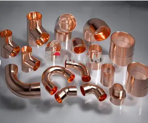 Air Conditioner Refrigeration Crossover Return Bend U Bend 180 Degree Fittings Copper Pipe Fitting For Refrigeration