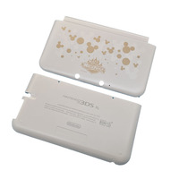Casing ABS Edisi Terbatas untuk 3DS LL Pengganti Original E Outer Casing Faceplate Back Cover