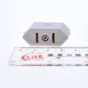 Hersteller liefern Mini US zu EU Stecker Adapter Travel European Swiss France Norwegen Flat 2 Pins zu Round 2 Prongs Converter - Product Image 6