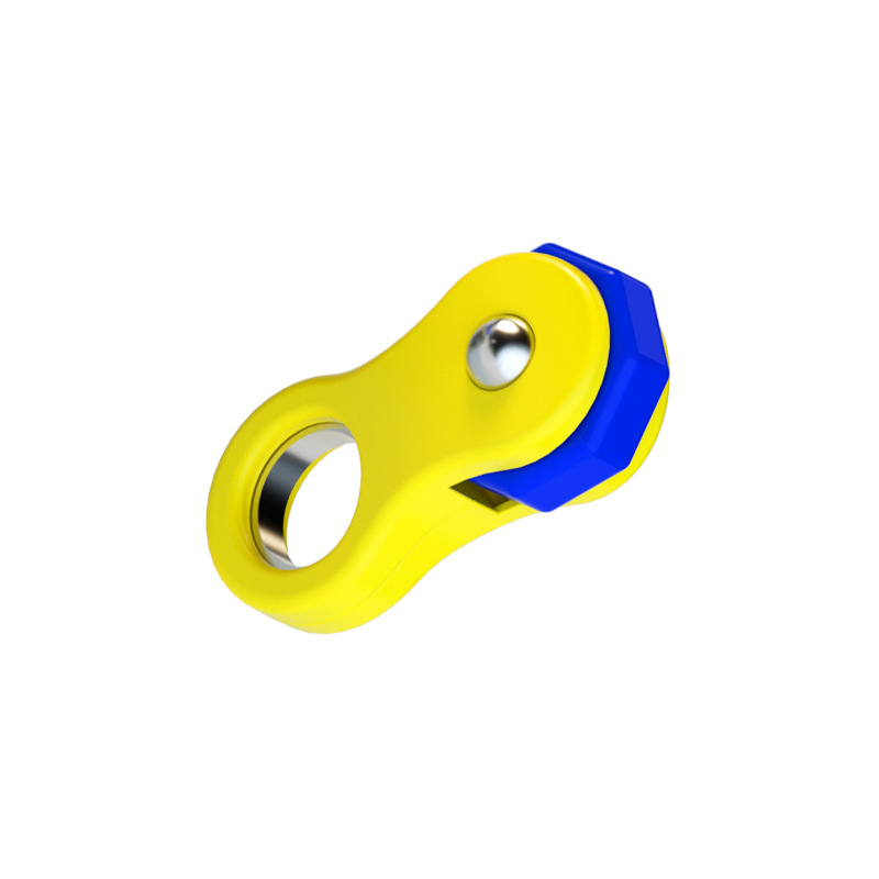 Decompression Spinning Top - Pale Moon Yellow
