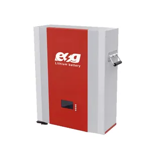 ESG energy storage high capacity lithium battery 10 KWH 51.2 V 100AH 200Ah solar rechargeable lithium battery