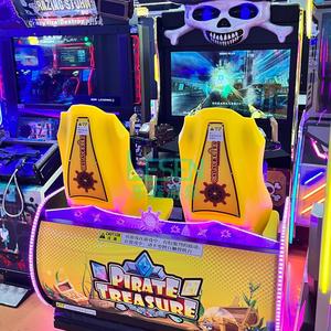 เครื่องเกมยิงปืนอาร์เคด 2 ผู้เล่น แบบหยอดเหรียญ ยี่ห้อ Lesen Source Factory รุ่น Amusement วิดีโอจำลองสถานการณ์ - Product Image 4