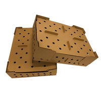 Boîte de transport en carton ondulé recyclable, découpée sur mesure et gaufrée, pour volailles vivantes et poussins, vente en gros
