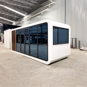 Petite maison préfabriquée Apple Cabin avec bureau et toilettes pour hôtels et complexes hôteliers - Product Image 2