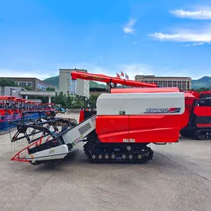 JY Machinery 120 Horsepower High Quality Rice Agricultural Harvesters from China Used for Farming and Harvesting