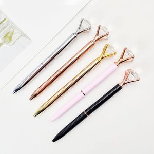 Metal Rose Gold Logo Custom Bling Diamond Crystal Ball <b>Pen</b> for Promotional Gift - Product Image 4