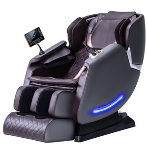 Massage Chair SL Rail 4D Robotic Hand PU Leather Full Body Massage Home Use - Product Image 1