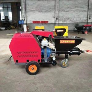 HRD High Efficiency 4kw 380V Mortar Spraying Machine with 3mm Aggregate and 10m Conveying - Product Image 1