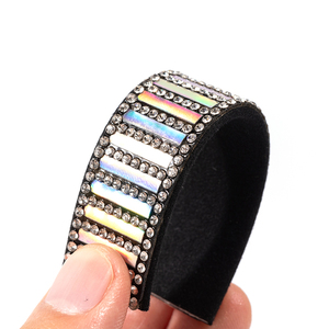 Sandales à la mode personnalisées décoration bande de cristal semi-ronde cordon strass corde pour chaussures - Product Image 3