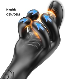 Giocattoli Sessuali Maschili, Masturbatori a Forma di Tentacolo, Vibratore per Pene <span class=keywords><strong>con</strong></span> 10 Modalità di Compressione e 10 Modalità di Vibrazione a 360° °   Fascia da Allenamento - Product Image 1