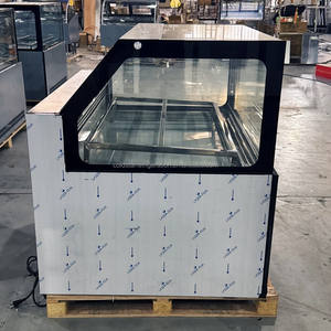 Popsicle Gelato Ice Cream Display Cabinet <b>Upright</b> <b>Fan</b> Cooling Single Door Freezer - Product Image 3