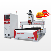 Routeur à bois 1300*2500 mm, taille A4-1325-L8-E, avec le meilleur prix, service d'usinage CNC, machine à travailler le bois en Chine
