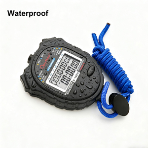 Chronomètre numérique sportif étanche avec logo personnalisé, écran LCD, 60 tours, alarme sonore, chronographe, pour entraînement, course et école - Product Image 2