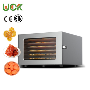 Household Grade 6-Layer Stainless Steel Food Dehydrator Electric Dryer for Jerky Fruits Vegetables Herbs <b>Fish</b> and Pet Food - Product Image 1