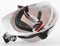 Casco de seguridad para minería Protección para la cabeza Miner Hard Hat con lámpara LED Antorcha de luz