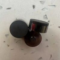 Coupeur PDC de forme ronde et carrée en diamant polycristallin 1308 avec goupille pour machine à tronçonneuse
