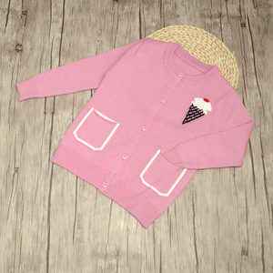 Suéteres de Moda para Niños con Cuello Redondo y Botones, con Bolsillos, de Fábrica en Guangzhou - Product Image 4