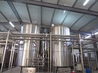 Réservoir à bière brillant en acier inoxydable de 5000 L pour la production industrielle de brasserie avec contrôle de pression