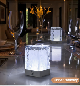 Touch Control Modern Crystal 16 Color <strong>Changing</strong> RGB Decorative Northern European Luxury Led Light <strong>Table</strong> Lamp - Product Image 4