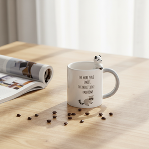Taza <span class=keywords><strong>de</strong></span> cerámica personalizable <span class=keywords><strong>de</strong></span> animales <span class=keywords><strong>de</strong></span> dibujos animados, taza <span class=keywords><strong>de</strong></span> café y leche barata con tamaño y forma únicos - Product Image 1