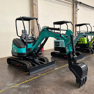 Produits les plus vendus, livraison gratuite, mini-excavatrice chinoise d'occasion EPA/Euro 5, 2,5 tonnes, avec cabine, à vendre - Product Image 4