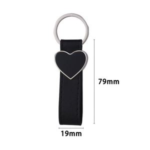 <b>Custom</b> Picture Printing Cute Pattern Design Heart Shape Key Chain Domed Sticker Pu Leather Zinc Alloy Faith <b>Keychains</b> - Product Image 1