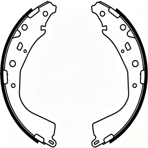 Zapata de Freno de Tambor Trasera 04495-35220 para Toyota Hilux Land Cruiser 4Runner, Repuesto de Alto Rendimiento - Product Image 2