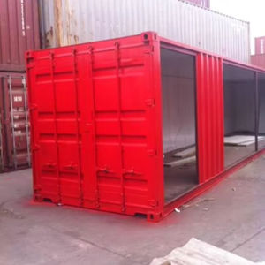 Maison conteneur modulaire <span class=keywords><strong>de</strong></span> 40 pieds en structure acier standard américaine, pour villas, bureaux, hôtels, appartements, toilettes, avec panneaux sandwich - Product Image 1