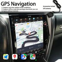 Autoradio Android 13 12,1 pouces pour Toyota Fortuner HILUX Revo 2016-2022, récepteur GPS, navigation, autoradio, Carplay, unité principale