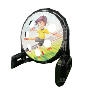 Juego de Fútbol Inflable NB para Team Building, Juego de Tiro al Tablero, Fútbol con Puntuación SP8, Dardos de Fútbol Inflables NB - Product Image 1
