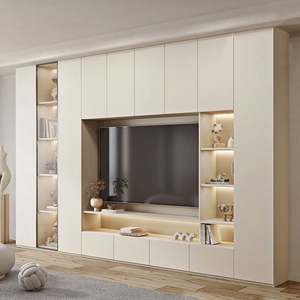 Meuble de projection laser TV LED moderne de luxe avec design mural pour salon et hôtel - Product Image 2