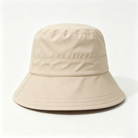 Topi Bucket Wanita UPF50+ Anti UV, Lebar, Bahan Polyester, Cepat Kering, Dapat Dilipat, Cocok untuk Luar Ruangan, Pantai, Perjalanan, Memancing, Custom